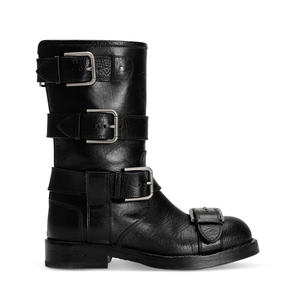 Dolce & Gabbana Short Buckled Boots NWT